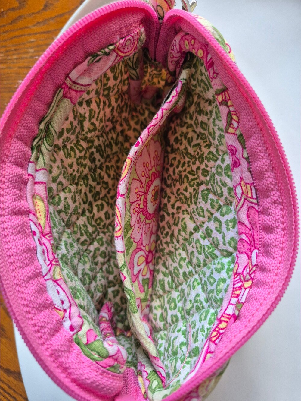 Vera Bradley Petal Pink Wristlet Pouch - Picture 4 of 4
